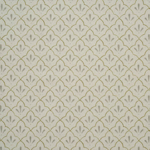 Amer Trellis Cotton Linen in celadon by haveli design