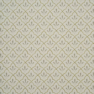 Amer Trellis Cotton Linen in celadon by haveli design