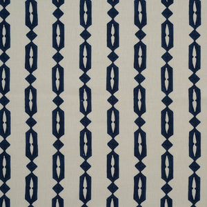 minikari stripe in indigo by haveli design