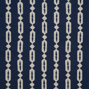 minikari stripe in indigo reverse by haveli design