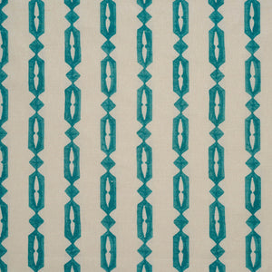 minikari stripe in turquoise by haveli design