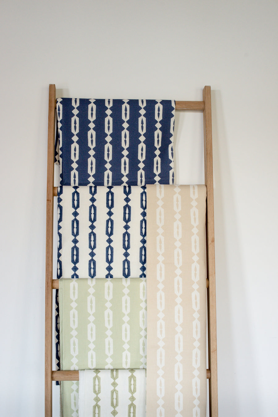 minikari stripe in light stone by haveli design